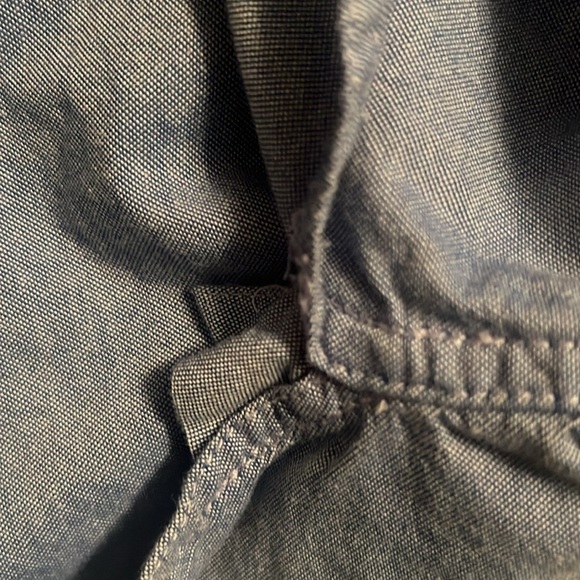 🔘J.Crew Flex Washed Button Up Lightweight Denim Slim And Untucked Vintage - Picture 12 of 12